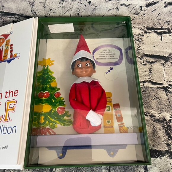 The Elf On The Shelf Boy Christmas Tradition Box Set With Book Brown Eyes N - Picture 7 of 10
